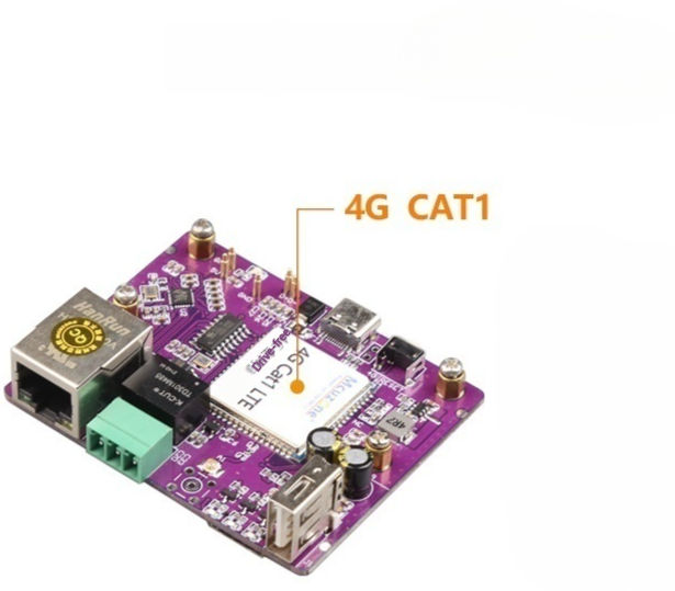 Orange Pi Zero 2W_4G Development Board with USB Ethernet Expansion Module 4G CAT1 Module USB to RS485 Converter