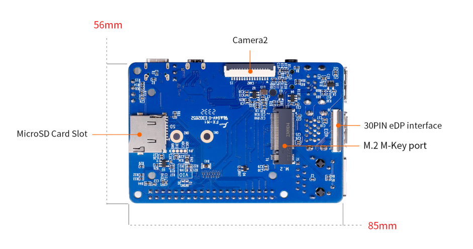 Factory supply Orange Pi Zero 2W board Orange PI Zero 2 W board Allwinner H618 chip
